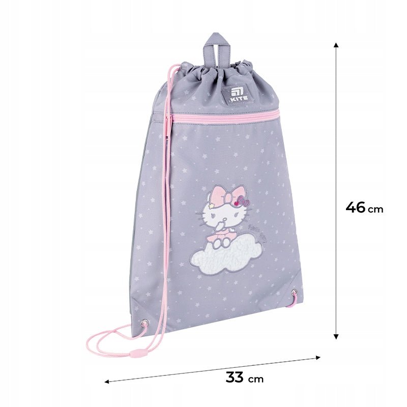 Worek na buty szkolny dla dziewczynki Hello Kitty Kite
