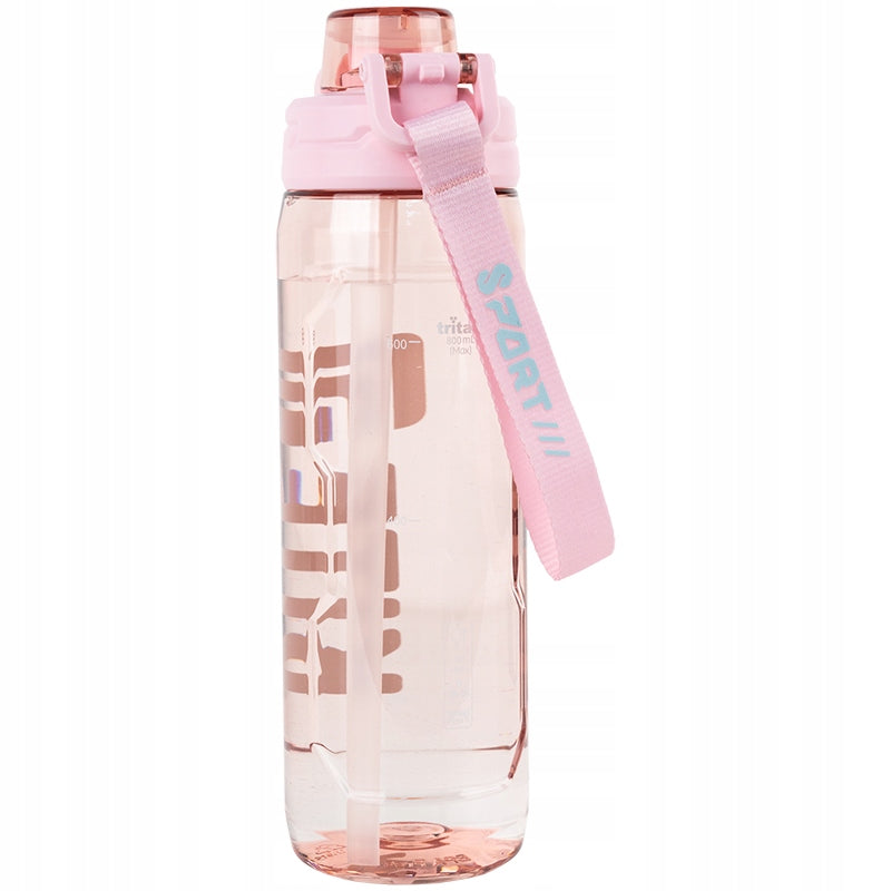 Butelka na wodę bidon do szkoły 800 ml różowa Kite