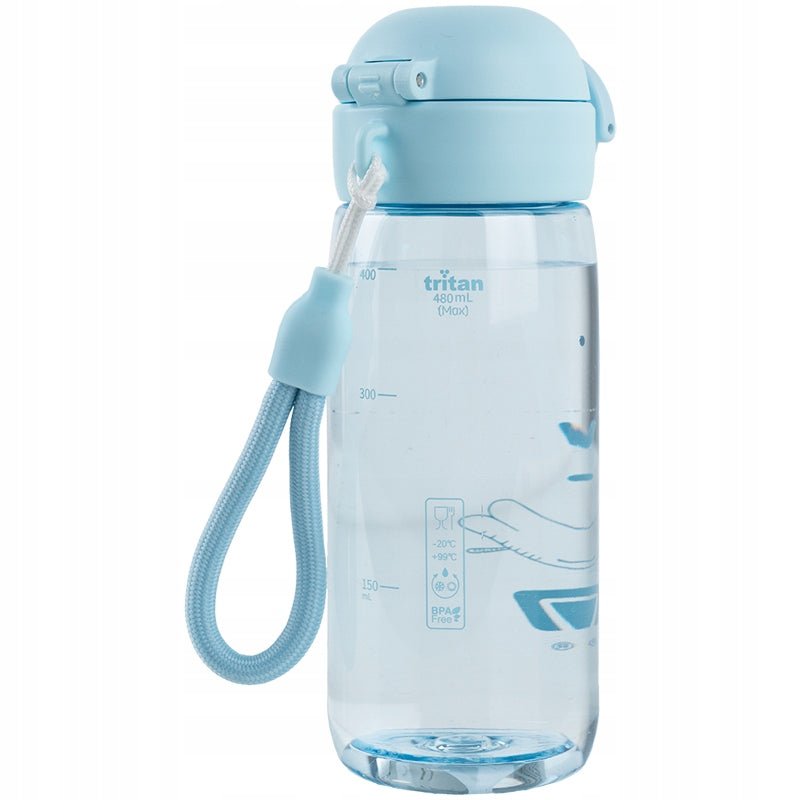 Butelka na wodę do szkolny 480 ml niebieski Kite