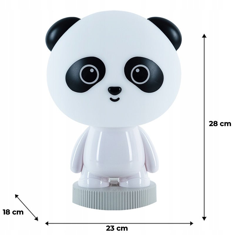 Lampa nocna panda dziecieca rozmiar
