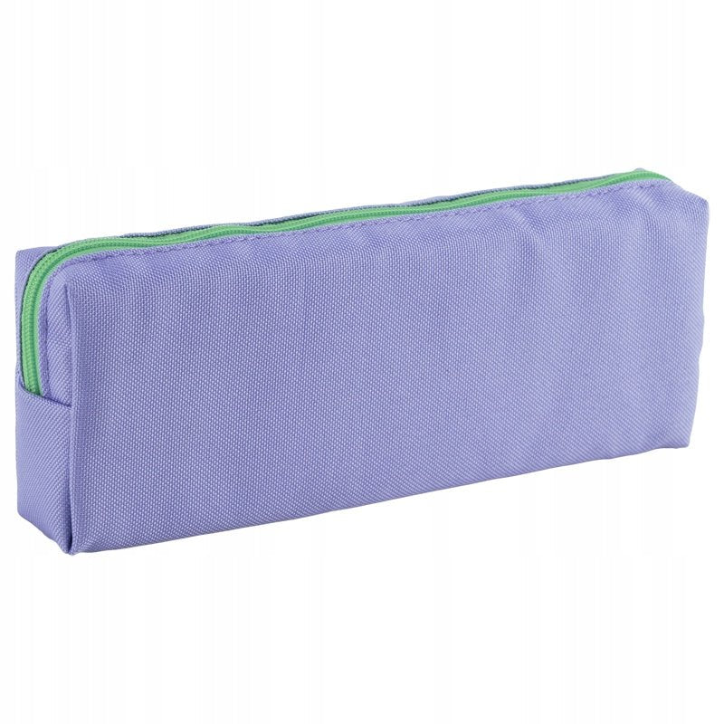 Piórnik saszetka szkolny dla dziewczynki fioletowy