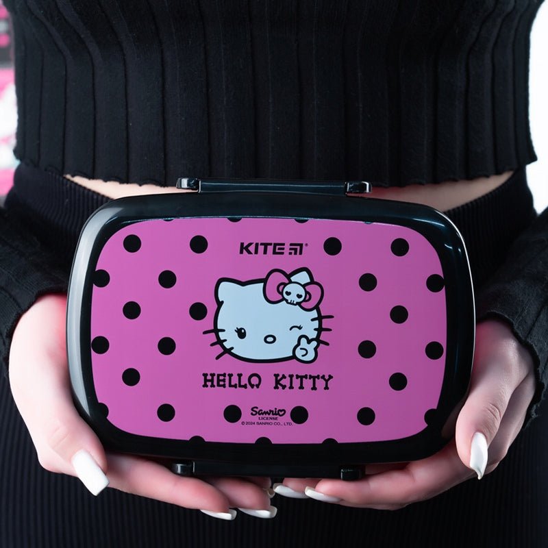 Lunchbox Śniadaniówka ze Sztućcami Hello Kitty 750 ml Kite