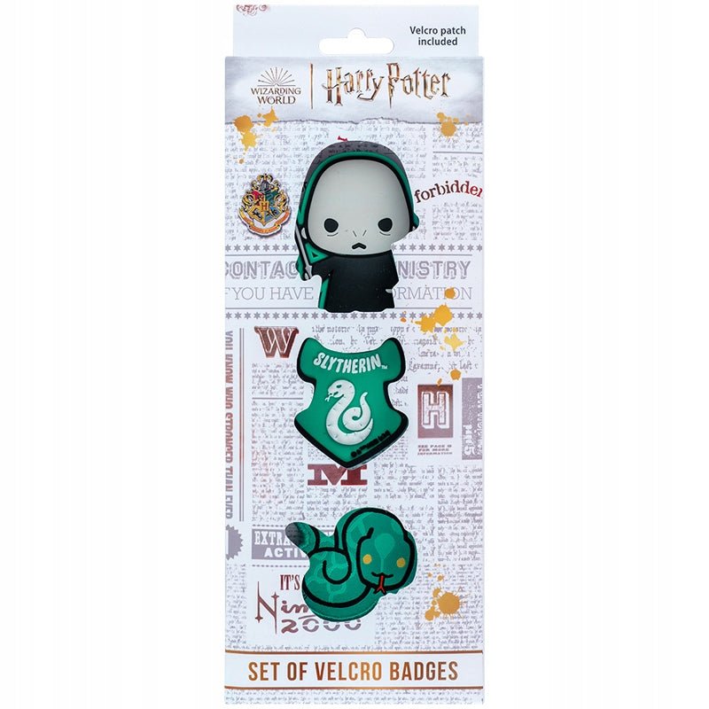 Naszywki na rzep emblemat 3 szt Harry Potter