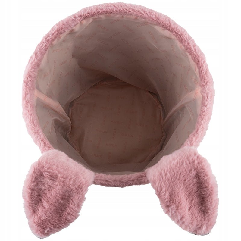 Kosz na zabawki pluszowy pojemnik organizer na drobiazgi królik rozmiar L