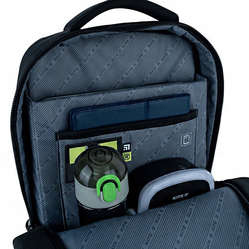 Plecak dla nastolatków na laptop czarny