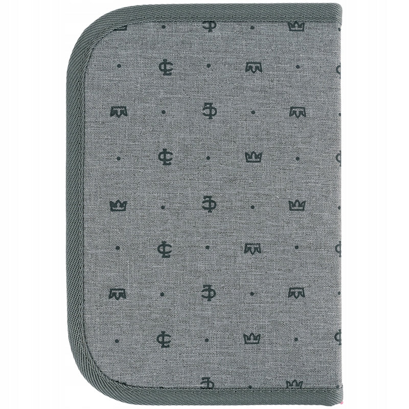 Piórnik do szkoły dla dziewczynek rozkładany dwuklapowy różowy College Line Kite K24-622-1