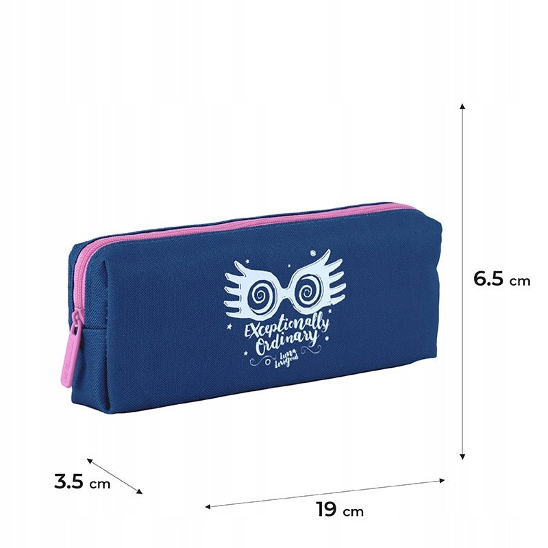 Piórnik saszetka dla dziewczynek niebieski Harry Potter