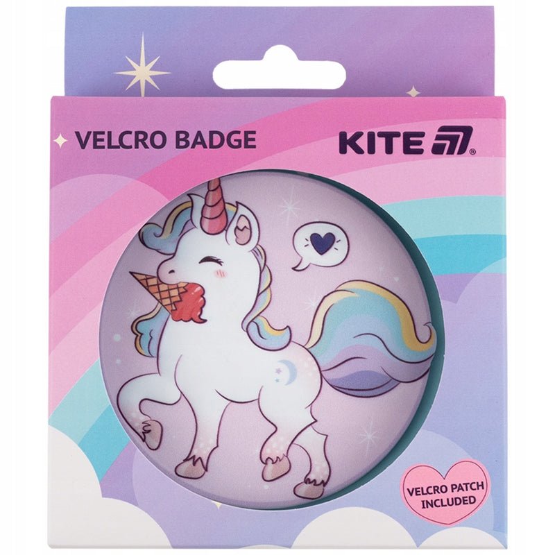 Naszywki na rzep emblemat plakietka jednorożc Kite