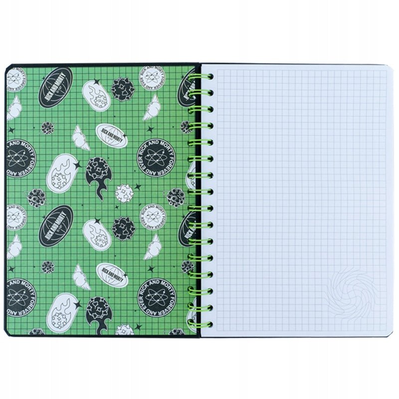 Notes Pamiętnik A5 80 KARTEK Rick and Morty KITE