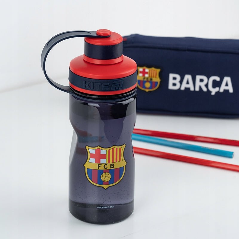 Zbliżenie na herb FCB – detale graficzne i kolory klubu