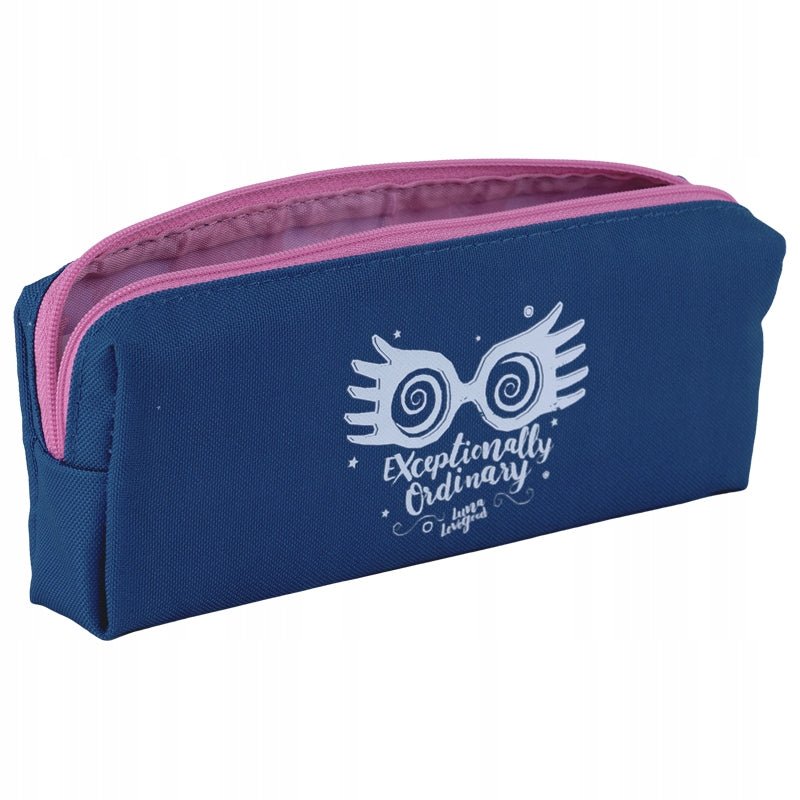 Piórnik saszetka dla dziewczynek niebieski Harry Potter