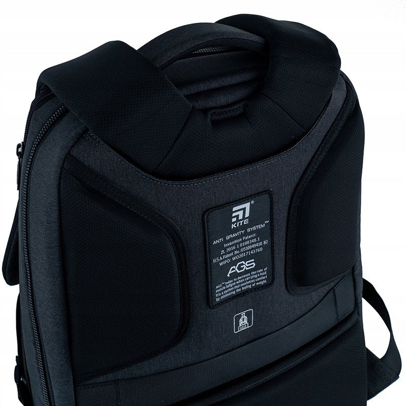 Plecak dla nastolatków na laptop czarny