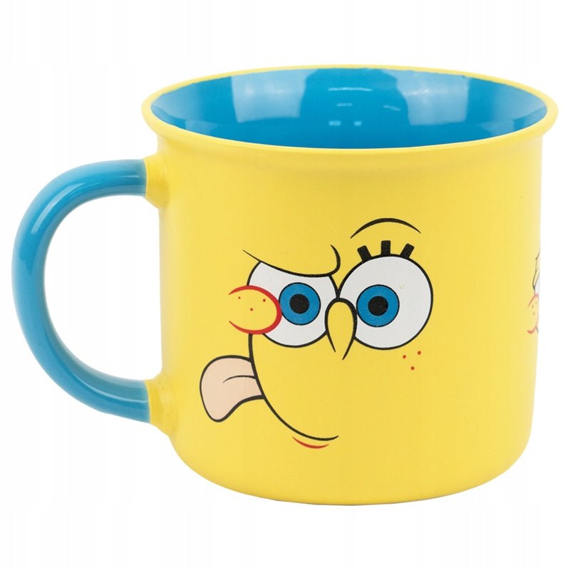 Kubek z motywem Gubki Boba, pojemność 370 ml, idealny do codziennego użytku i prezentów.