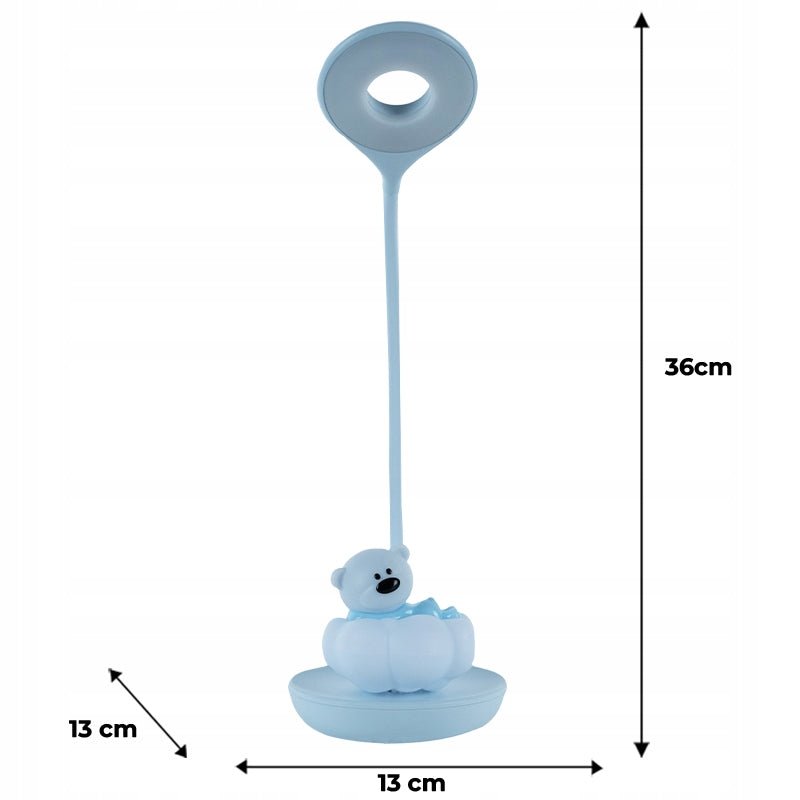 Parametry lampy dla dzieci na biurko nocnik