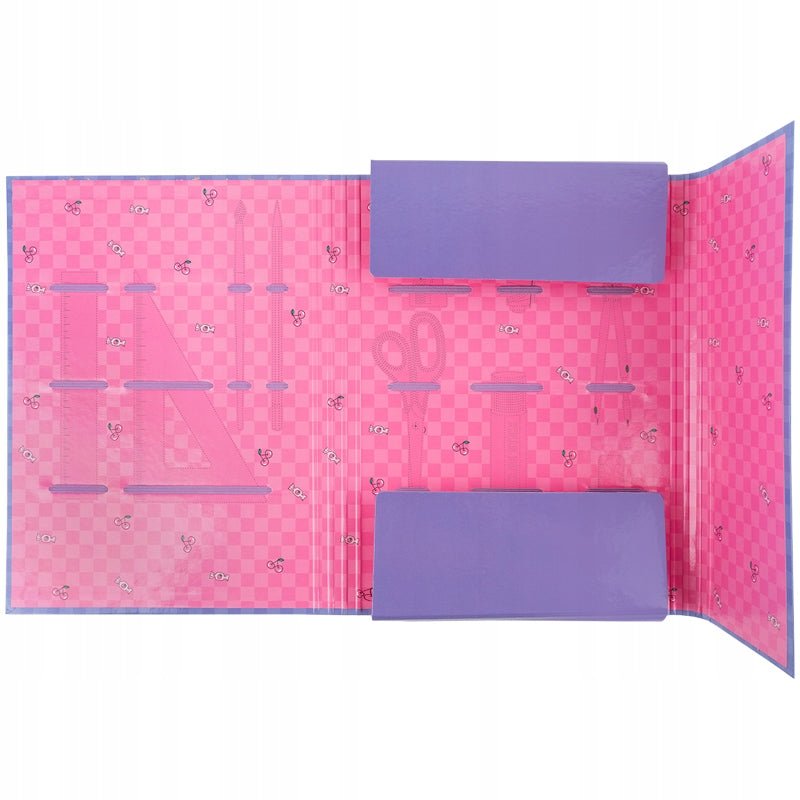 Teczka z gumką A4 do prac plastycznych fioletowa Kuromi Kite