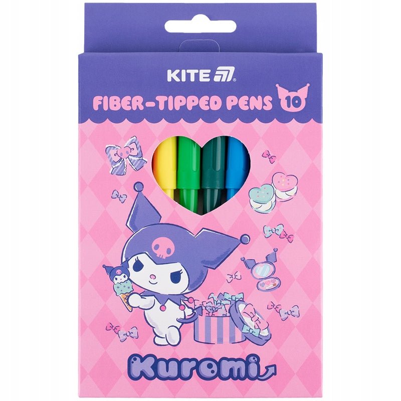 Flamastry 10 kolorów Kuromi Kite