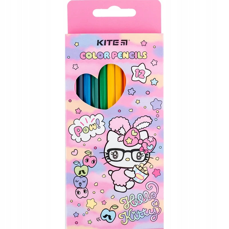 Kredki kołówkowe 12 sztuk Hello Kitty