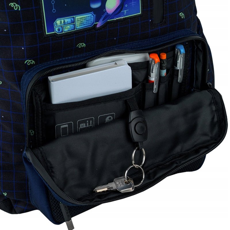 Plecak młodzieżowy niebieski Rick and Morty