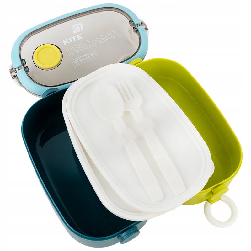 Duży pojemnik na lunch z możliwością użycia jednej lub dwóch części