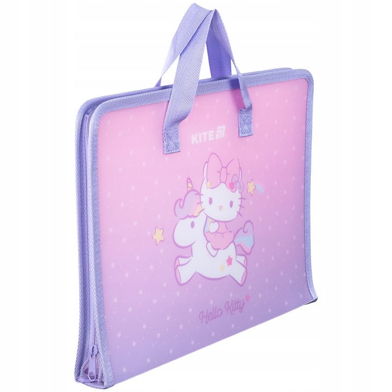 Teczka szkolna z rączką gruba A4 XL Hello Kitty
