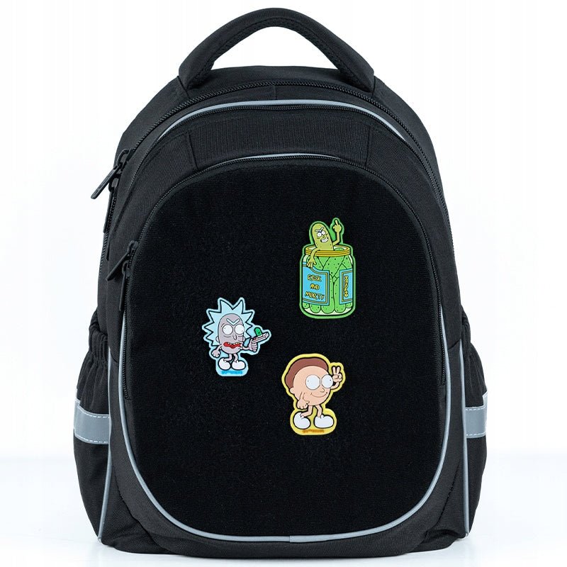 Naszywki na rzep emblemat 3 szt Rick and Morty KITE