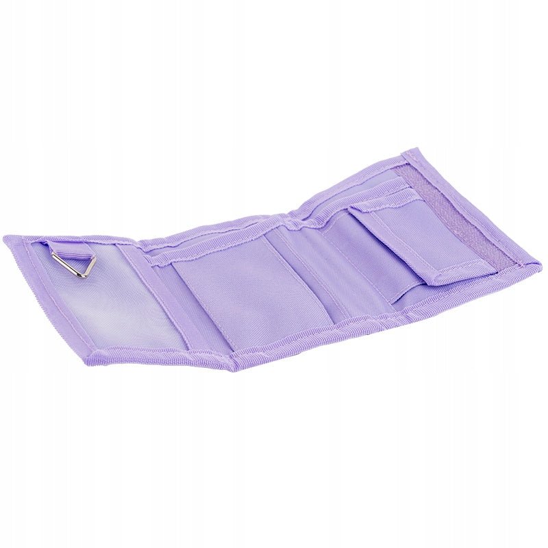 Portfel dziecięcy na rzep dla dziewczynki zielony zawieszka Kite