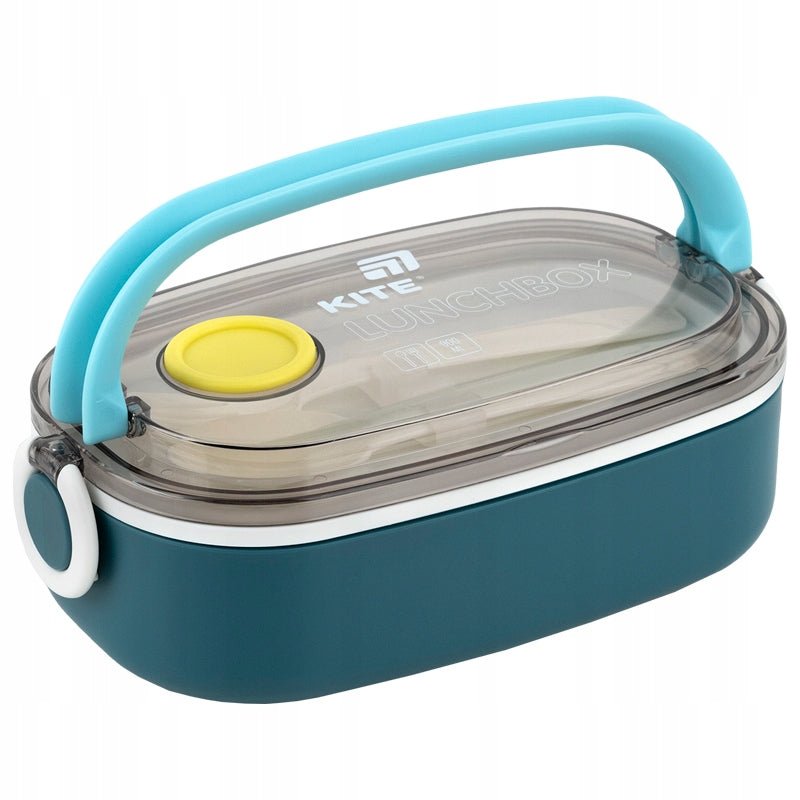 Śniadaniówka z klapką do podgrzewania jedzenia w mikrofalówce