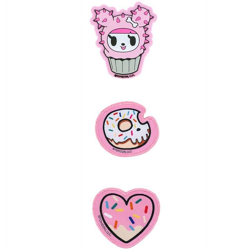 Naszywki na rzep emblemat 3 szt Tokidoki
