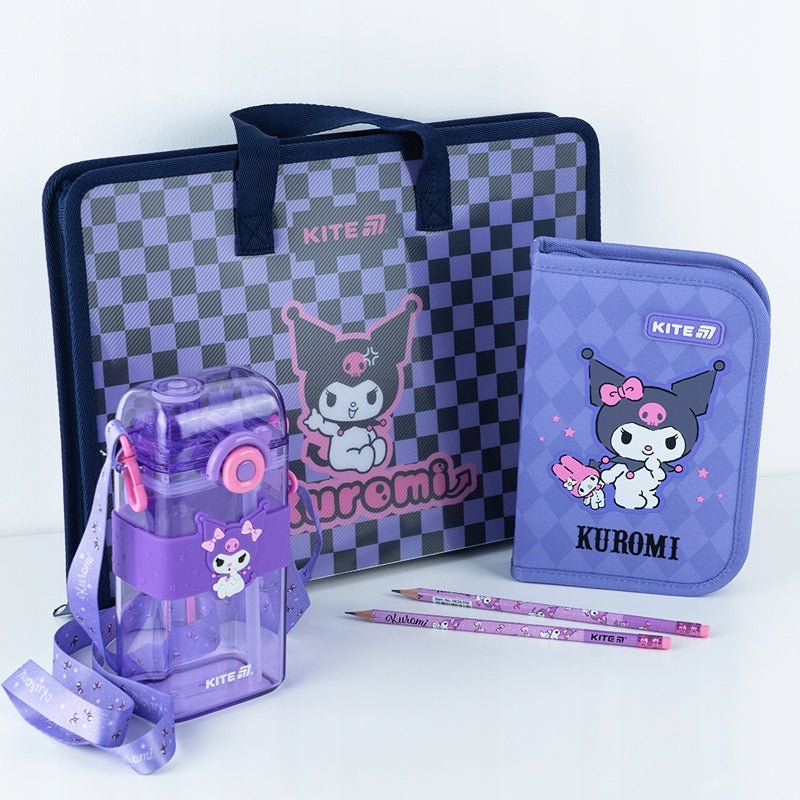 Teczka szkolna z rączką gruba A4 XL Kuromi