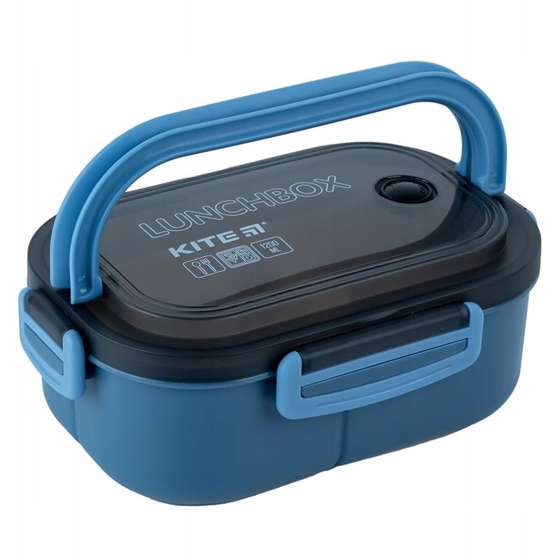 Lunchbox z przegrodkami i ze sztuccami 1200ml