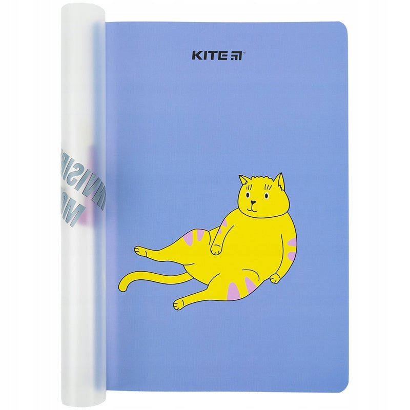 Notes miękka oprawa z kotem 40 arkuszy kratka Kite K23-460-3
