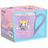 Kubek ceramiczny Aggretsuko 400 ml fioletowy