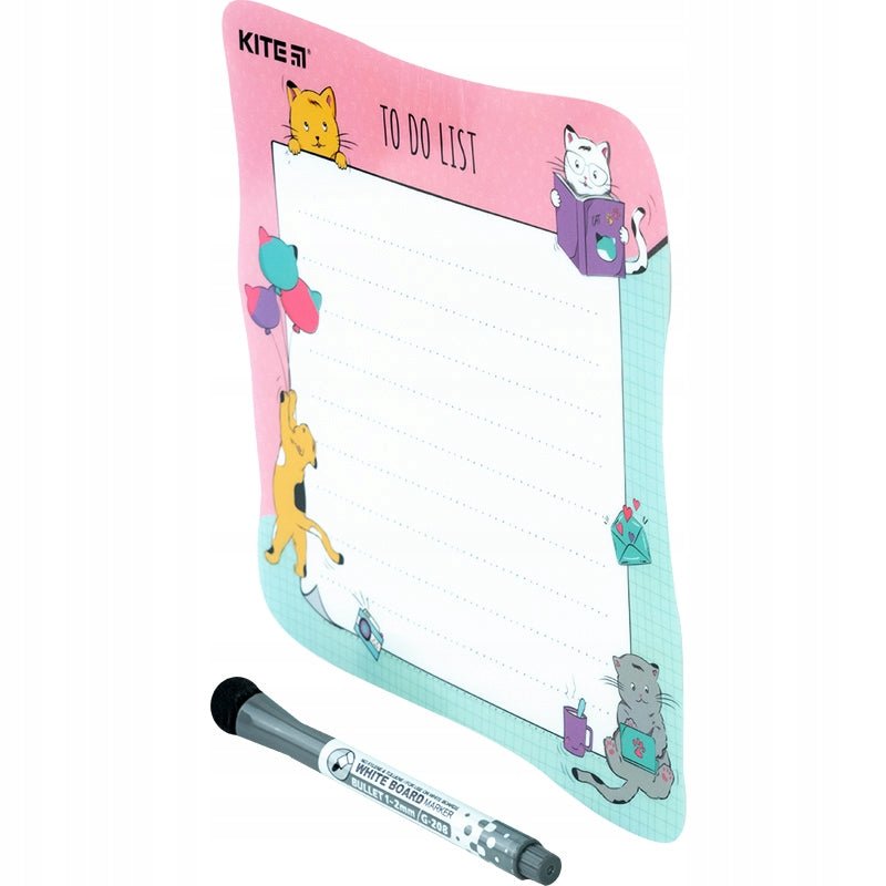 Planer ścienny To do list dla dziewczynki A5 Cats