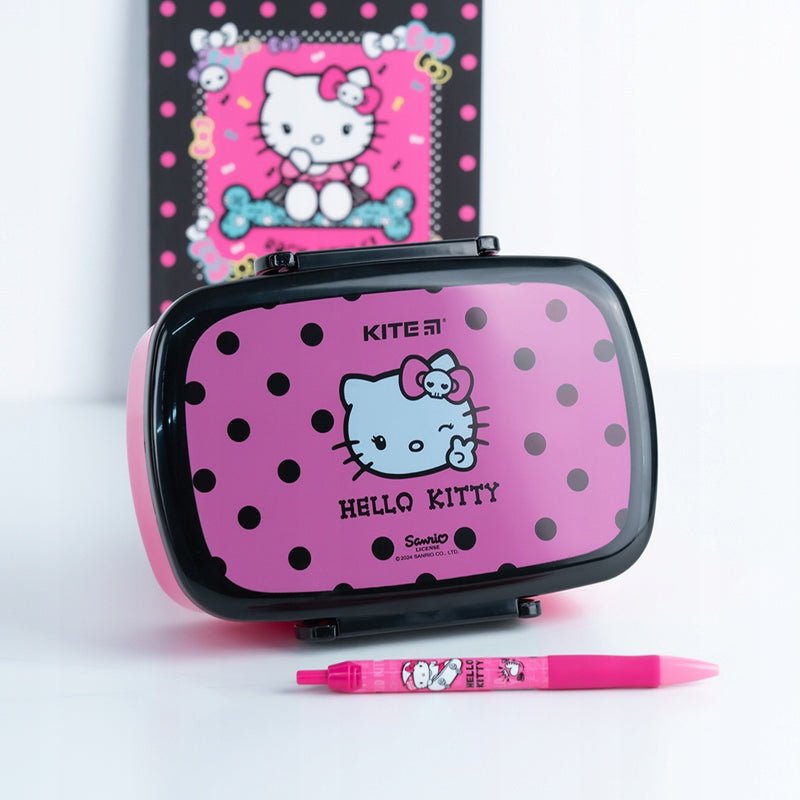 Lunchbox Śniadaniówka ze Sztućcami Hello Kitty 750 ml Kite