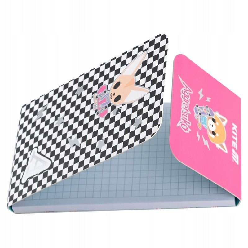 Notes notatnik magnetyczny 60 kartek Aggretsuko Kite
