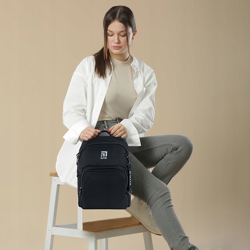 Plecak szkolny dla nastolatków czarny