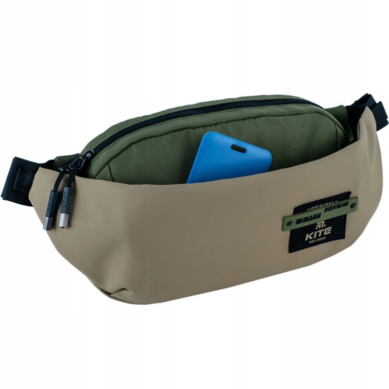 Torba biodrowa dla nastolatków i młodych dorosłych beżowy