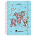 Notes Pamiętnik A5 na Spirali 80 kartek kratka Tokidoki Kite