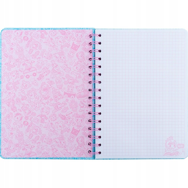 Notes Pamiętnik A5 na Spirali 80 kartek kratka Tokidoki Kite