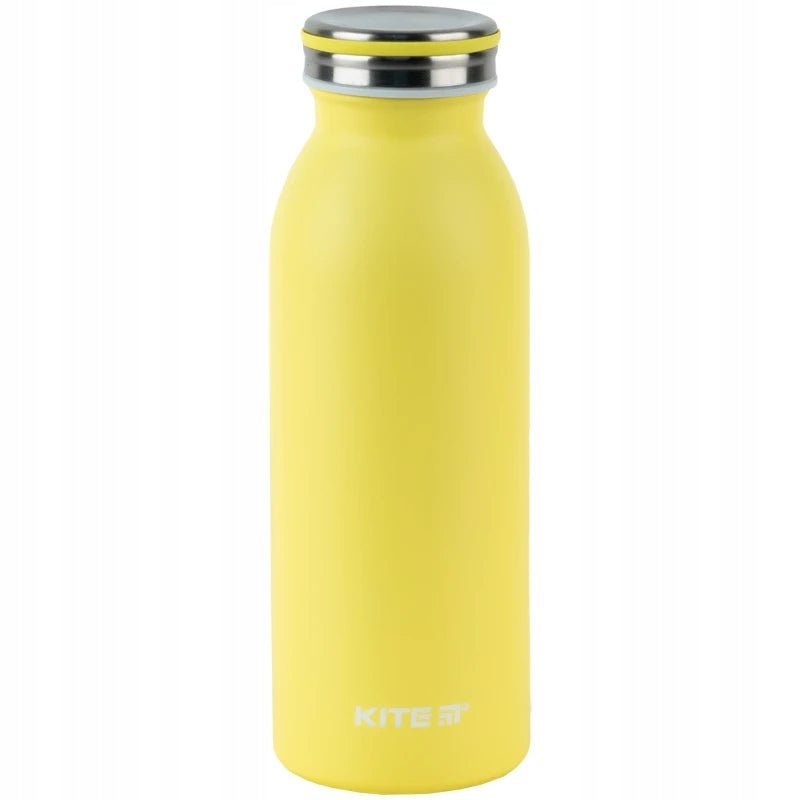Butelka termiczna na napoje 450 ml żółty