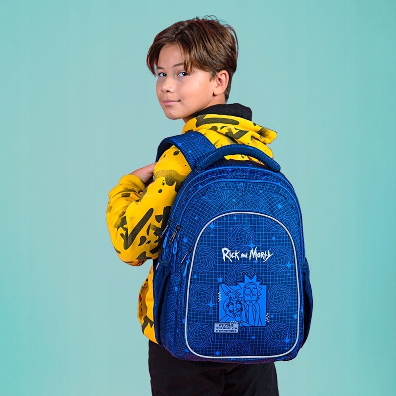 Plecak szkolny ortopedyczny dla nastolatków Rick and Morty