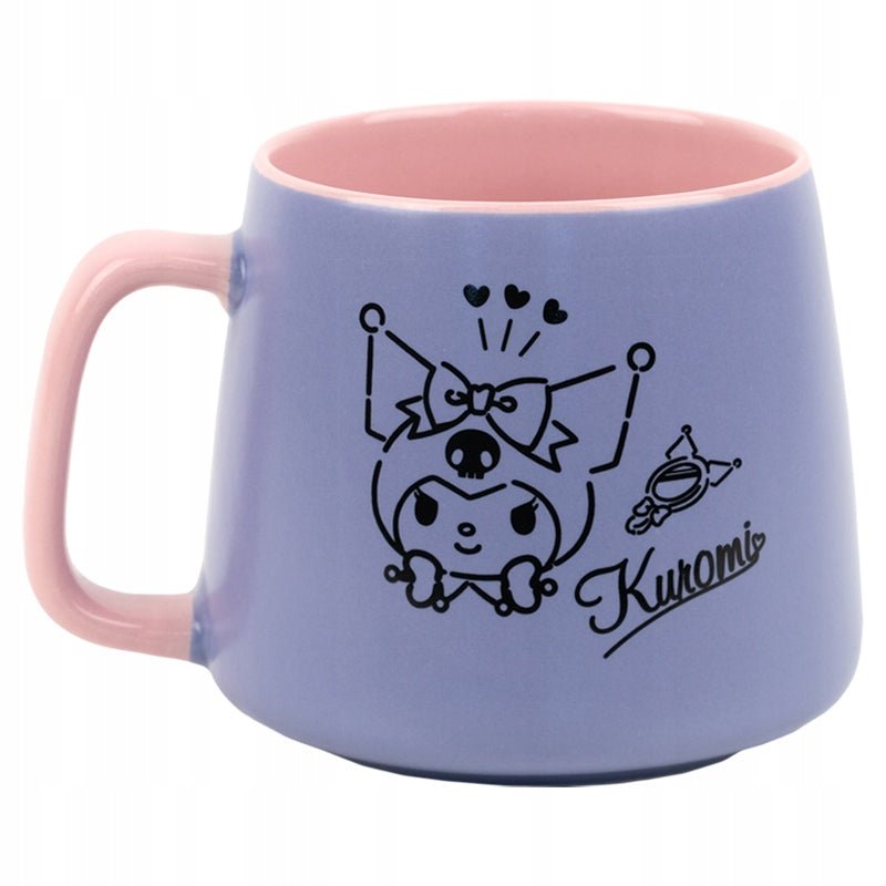 Kubek ceramiczny Kuromi 350 ml Kite liliowy