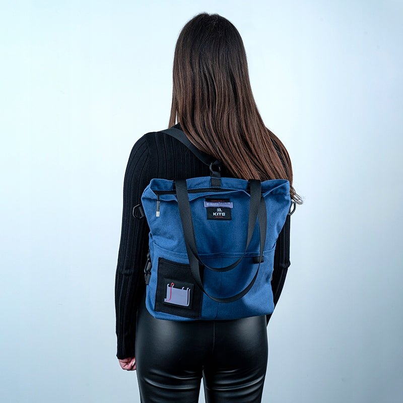 Torebka na ramie dla dziewczynki plecak niebieski