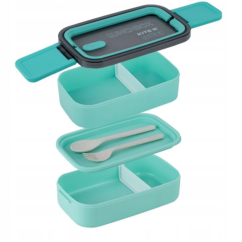 Lunchbox Kite K23-183-2 został wykonany z wysokiej jakości i bezpiecznego plastiku spożywczego, który nie pochłania zapachów, nie wpływa na smak potraw i nie zawiera BPA.