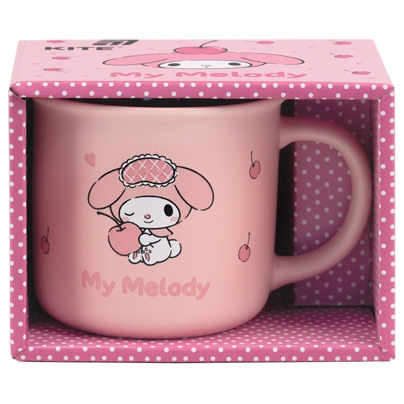 Ceramiczny kubek 370 ml z My Melody – kolorowy i przyjazny design, idealny do codziennego użytku