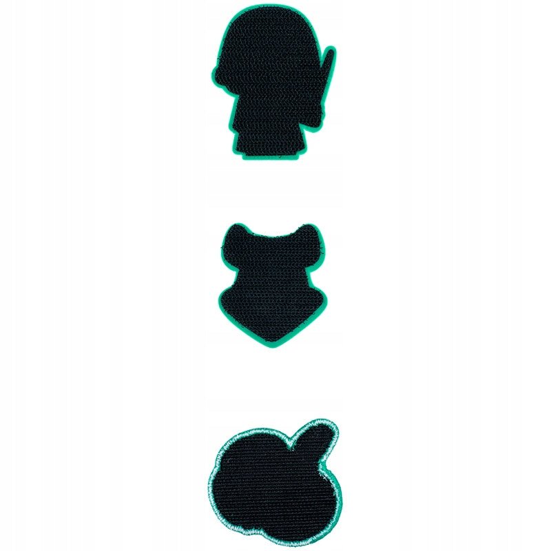 Naszywki na rzep emblemat 3 szt Harry Potter