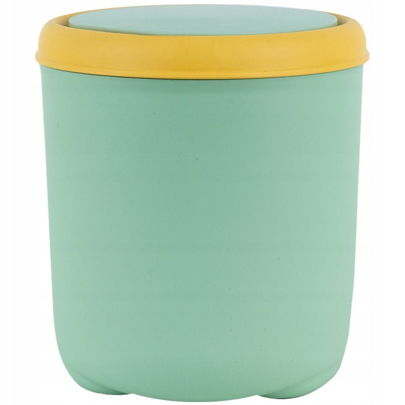 Kosz na śmieci na biurko dla dziecka zielony