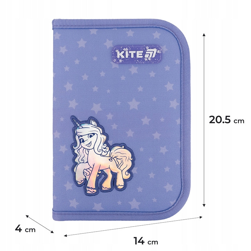 Zbliżenie na nadruk z bohaterkami My Little Pony – pastelowe kolory i detale