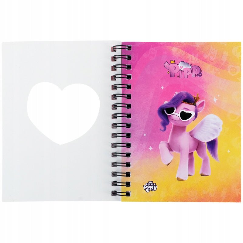 Notes spiralny pamiętnik 80 arkuszy kratka My Little Pony