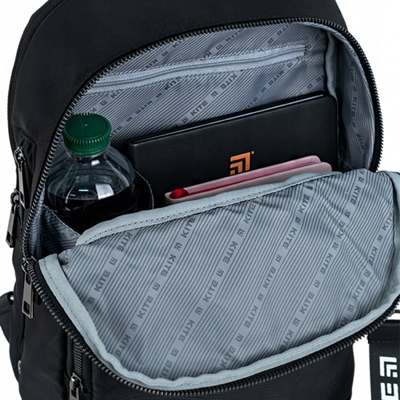 Plecak szkolny dla nastolatków czarny